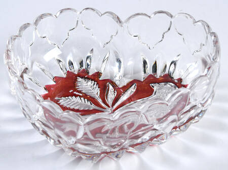 Byrdes Collection, The Ruby 4" Heart Bowl