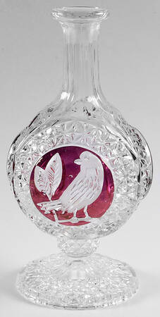 Byrdes Collection, The Ruby Footed Decanter No Stopper