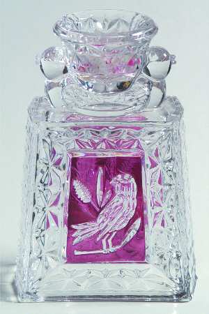 Byrdes Collection, The Ruby 4" Single Light Candlestick