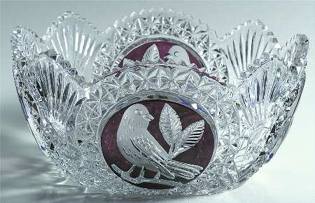 Byrdes Collection, The Ruby 8" Round Bowl