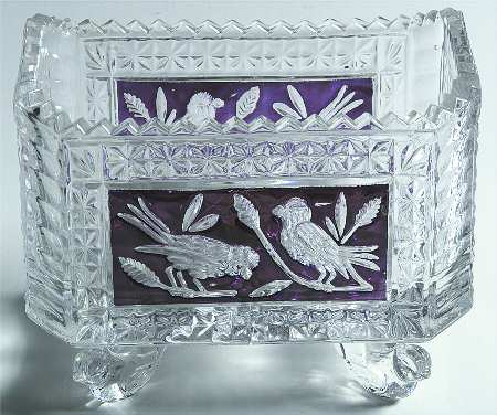 Byrdes Collection, The Ruby Rectangular 4 Toed Bowl