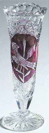Byrdes Collection, The Ruby 8" Bud Vase