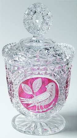 Byrdes Collection, The Ruby Jar & Lid