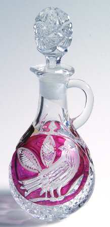 Byrdes Collection, The Ruby Cruet & Stopper