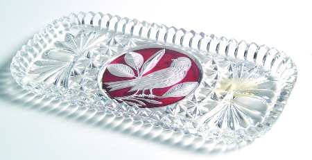Byrdes Collection, The Ruby Rectangular Tray