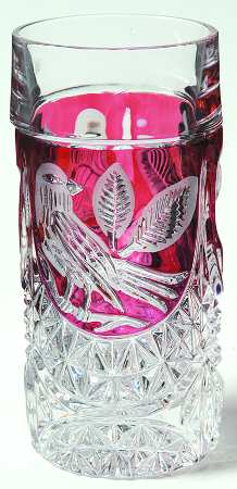 Byrdes Collection, The Ruby Highball Glass