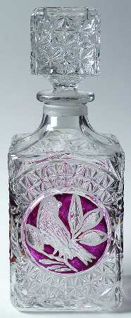 Byrdes Collection, The Ruby Decanter & Stopper