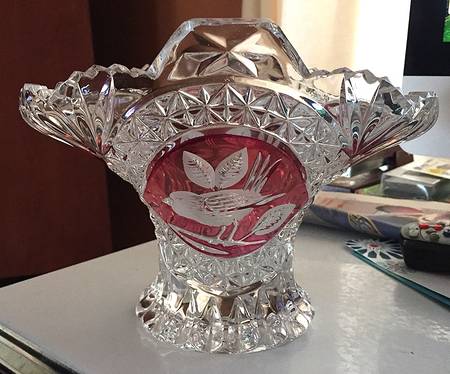 Byrdes Collection, The Ruby 5" Flared Vase