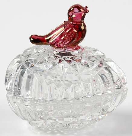 Byrdes Collection, The Ruby Small Egg Box & Lid