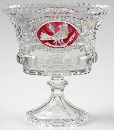 Byrdes Collection, The Ruby 6" Oval Footed Bowl