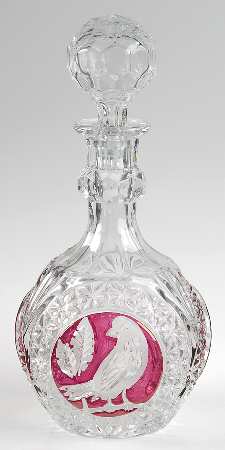 Byrdes Collection, The Ruby Decanter & Stopper