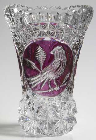 Byrdes Collection, The Ruby 6" Flower Vase