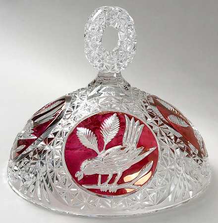 Byrdes Collection, The Ruby Lid for Punch Bowl