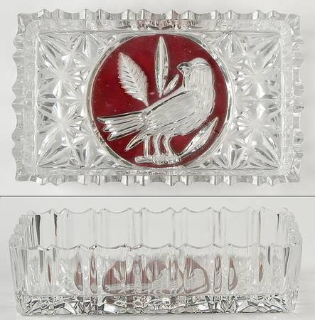 Byrdes Collection, The Ruby Rectangular Jewel Box No Lid