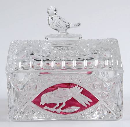 Byrdes Collection, The Ruby Large Chest Box with Lid