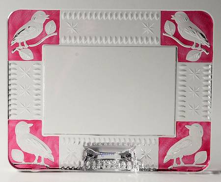 Byrdes Collection, The Ruby Frame-Holds 3" X 5" Photo