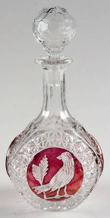 Byrdes Collection, The Ruby Decanter & Stopper