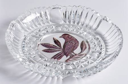 Byrdes Collection, The Ruby 7" Deep Round Ashtray