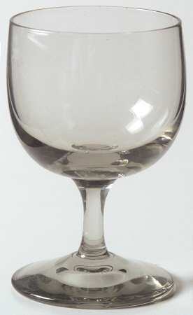 Elsinore Smoke Cordial Glass