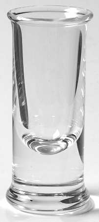 No 5 Line Clear Cordial Glass