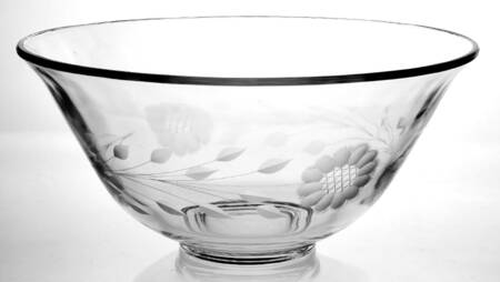 Cornflower (Smooth Stem, Non Optic) 10" Salad Bowl