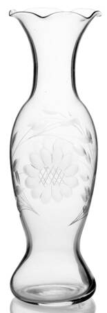 Cornflower (Smooth Stem, Non Optic) 7" Flower Vase