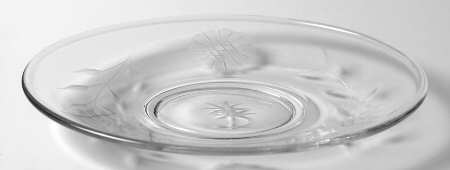 Cornflower (Smooth Stem, Non Optic) Saucer Only