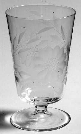 Cornflower (Smooth Stem, Non Optic) Juice Glass