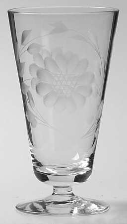 Cornflower (Smooth Stem, Non Optic) 6 Oz Footed Tumbler