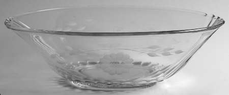 Cornflower (Smooth Stem, Non Optic) Flared Bowl