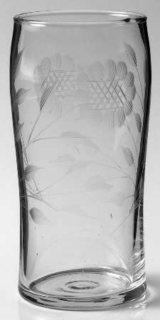 Cornflower (Smooth Stem, Non Optic) 10 Oz Flat Tumbler