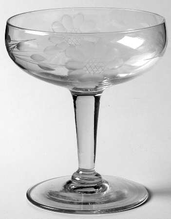 Cornflower (Smooth Stem, Non Optic) Champagne/Tall Sherbet
