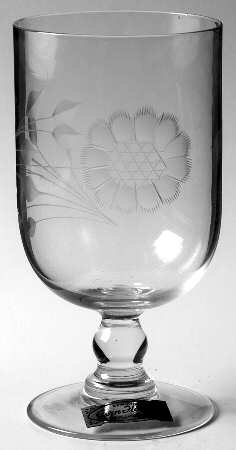 Cornflower (Smooth Stem, Non Optic) Candy Jar No Lid