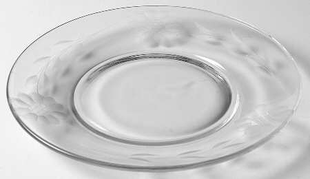 Cornflower (Smooth Stem, Non Optic) Bread & Butter Plate