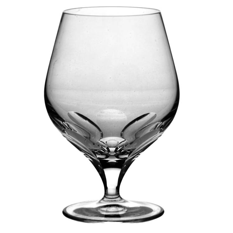 Metaphor Brandy Glass