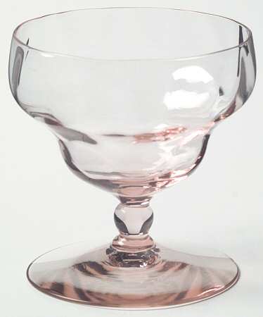 Adam Pink (Stem 3376, No Etch) Low Sherbet