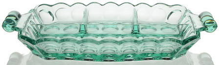 Whirlpool Zircon (Green) 11" Octagonal 4 Part Relish