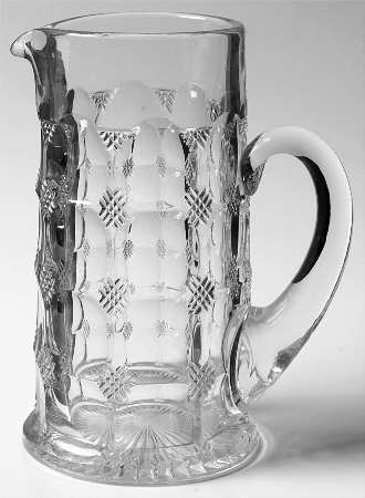 Grid & Square 48 Oz Pitcher