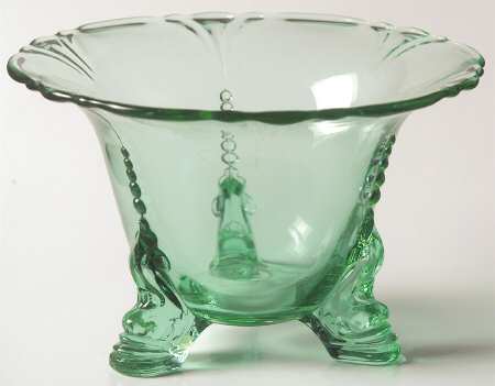 Empress Moongleam (Stem 1401) 3-Toed Dolphin Mayonnaise Bowl