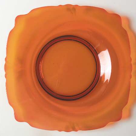 Empress Tangerine (Stem 1401) 8" Sqaure Salad Plate