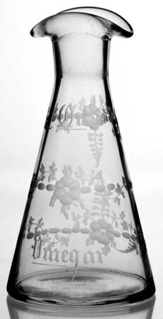 3-4 French Dressing Bottle No Stopper