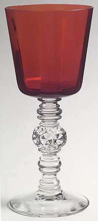 Spanish Tangerine Water Goblet