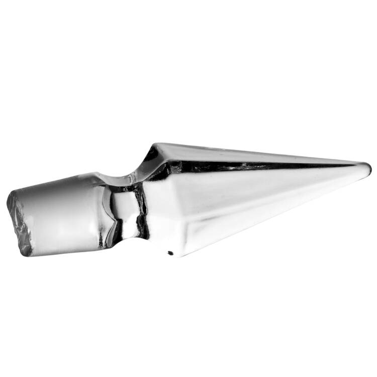 Wide Flat Panel Clear Stopper for 2 Oz Cruet