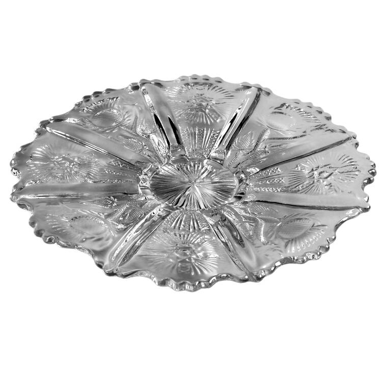 Panelled Thistle Dinner Plate