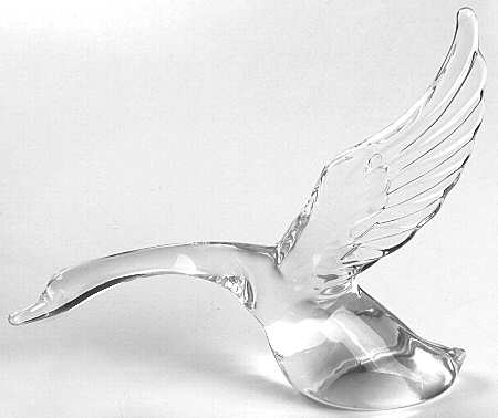 Heisey Animals and Figurines Goose-Wings Up