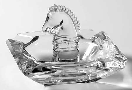 Heisey Animals and Figurines Puritan Horse Ashtray