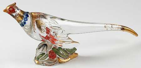 Heisey Animals and Figurines Ringneck Pheasant