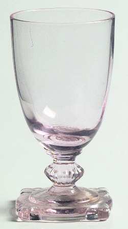 Carcassone Flamingo Pink Cordial Glass
