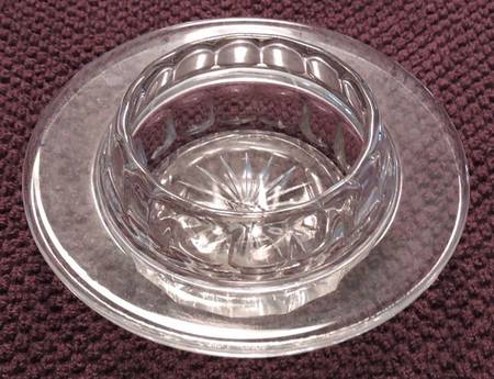 Narrow Flute Clear (Stem 394) Mustard No Lid