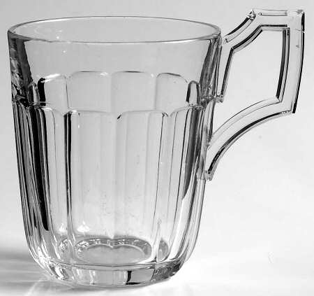 Narrow Flute Clear (Stem 394) Handled Orange Juice